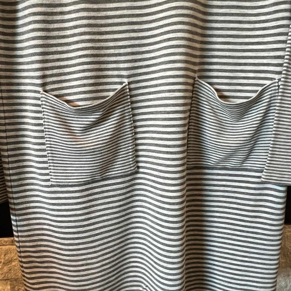 J Jill size XS oversized sheath long sleeve dress‎ with pockets - Picture 6 of 7